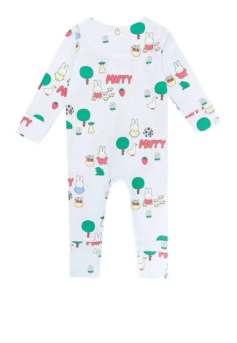 The Long Sleeves Licensed Zip Romper