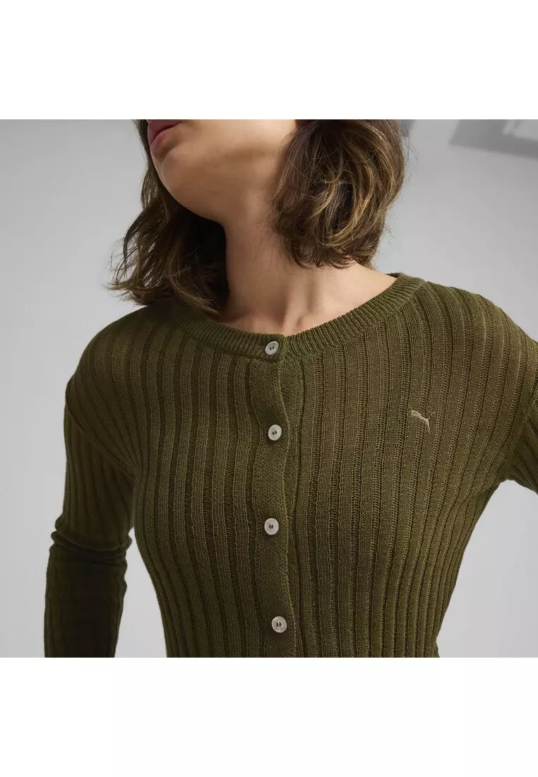 YONA Women's Long Sleeve Knit Top