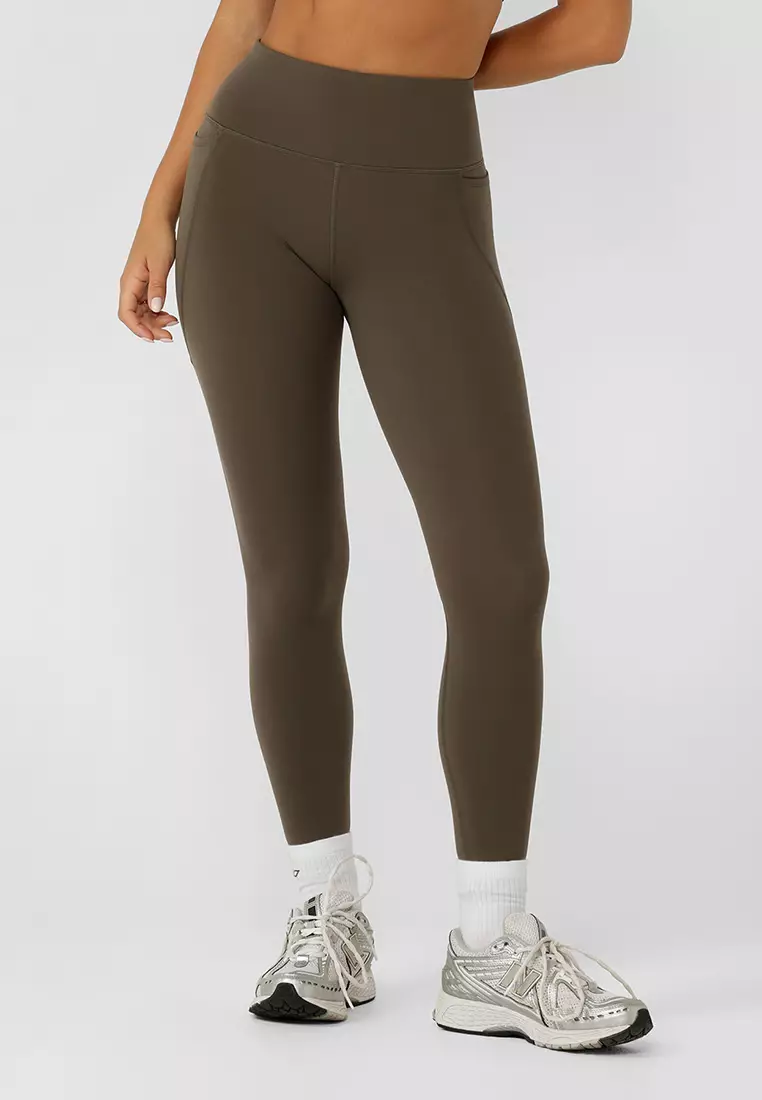 Amy No Chafe Phone Pocket Full Length Leggings