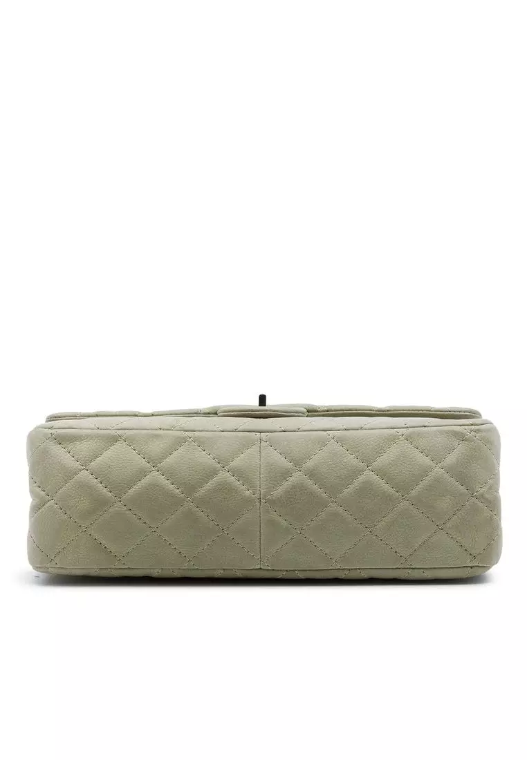 Pre-Loved Chanel Quilted Caviar Reissue 2.55 Double Flap 226