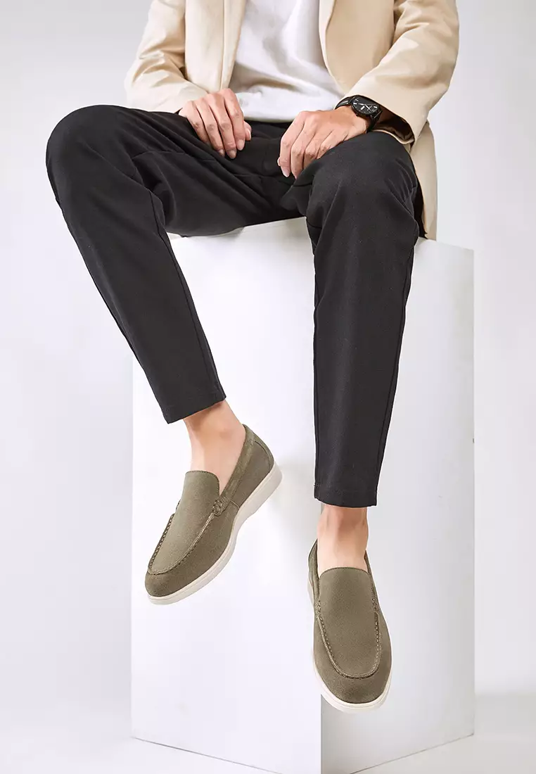 Cow Suede Loafers KB8848-1