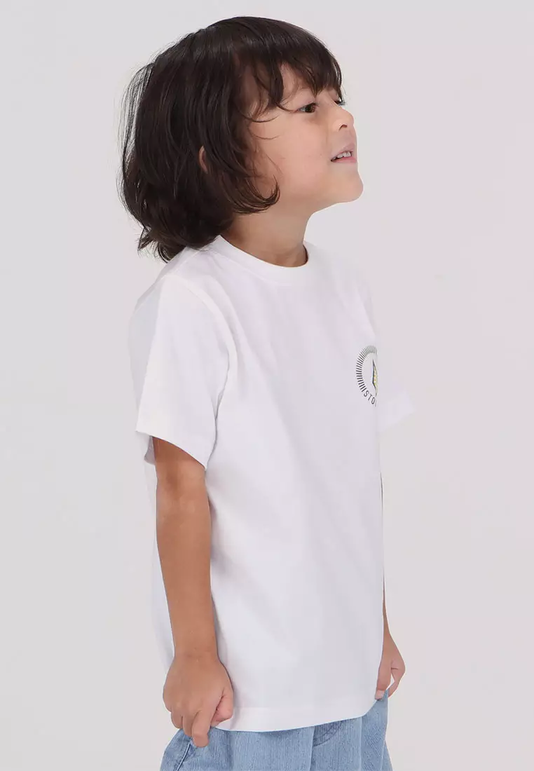 KRG AVERY STONE SHORT SLEEVE TEE WHITE