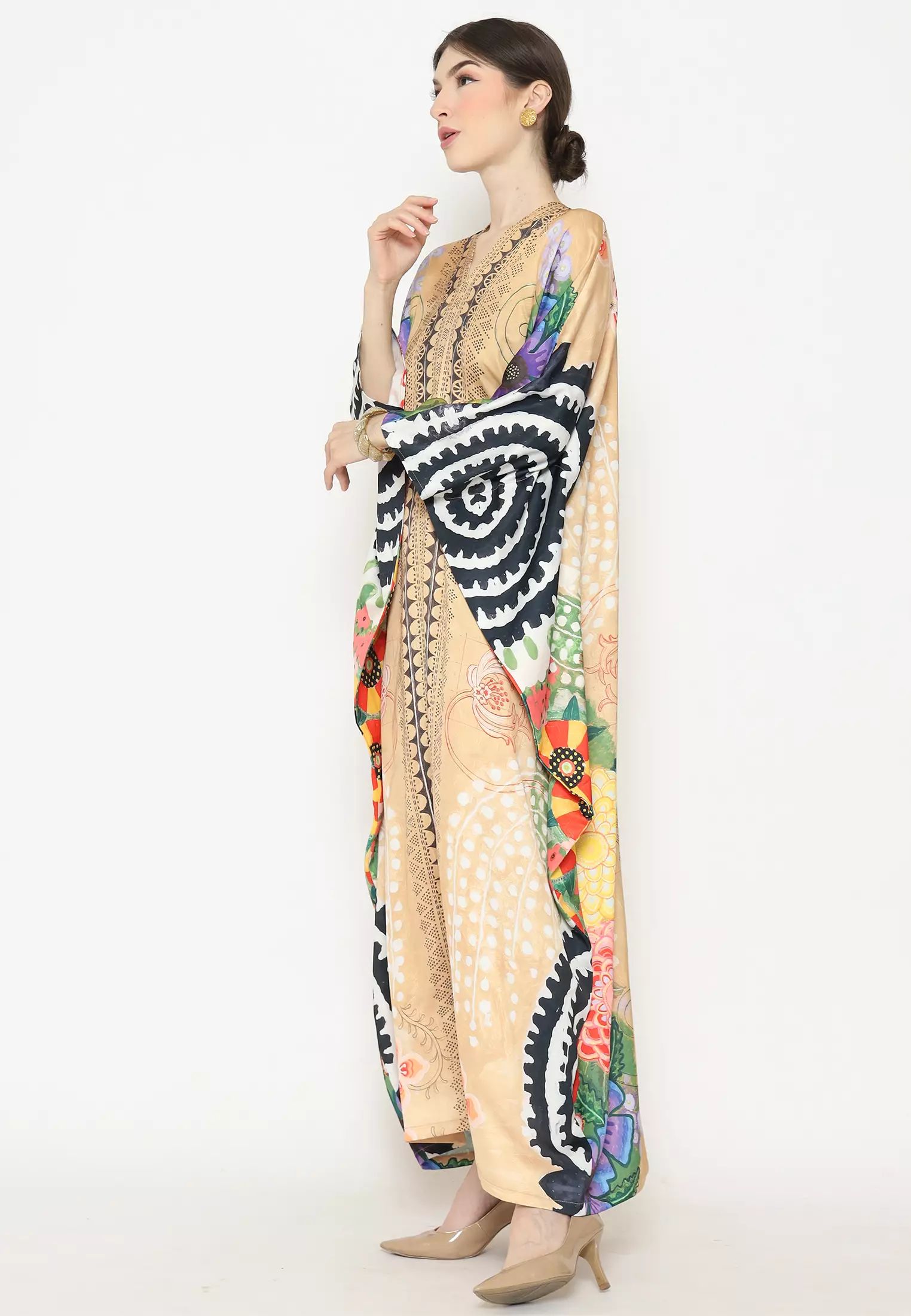 Kanzi Long Sleeve Kaftan