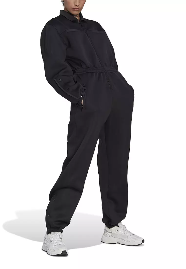 Jual ADIDAS spacer jumpsuit with nylon pocket overlays Original 2023 ...