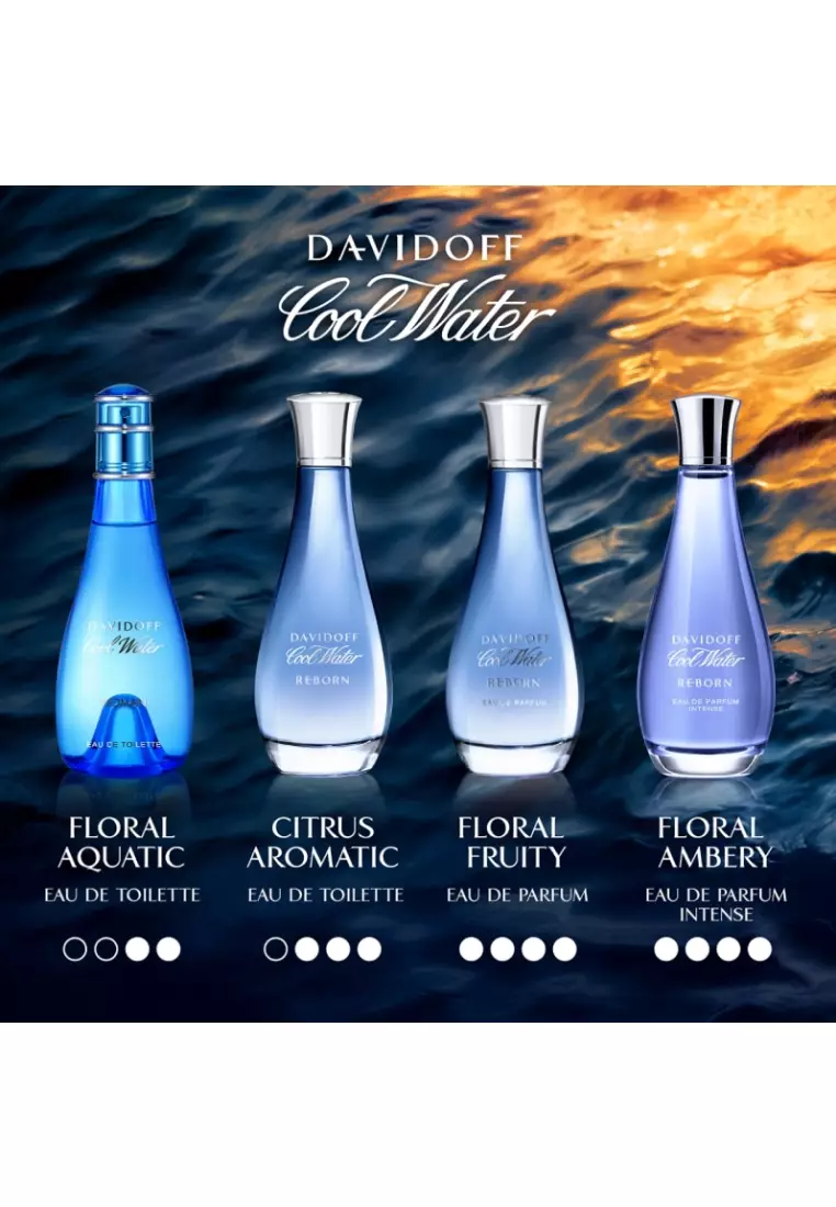Cool Water Reborn Eau de Parfum Intense for Women 100ml - EDT For Her (Female Perfume) | Fragrance for Women