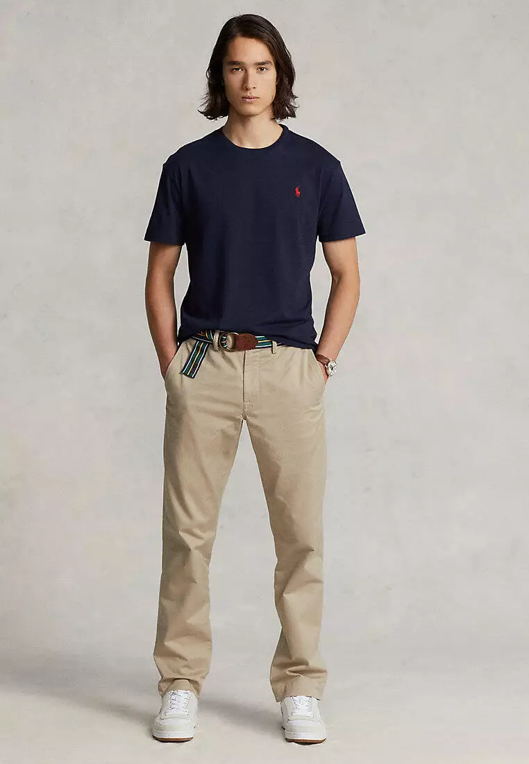 Custom Slim Fit Jersey Crewneck T-Shirt