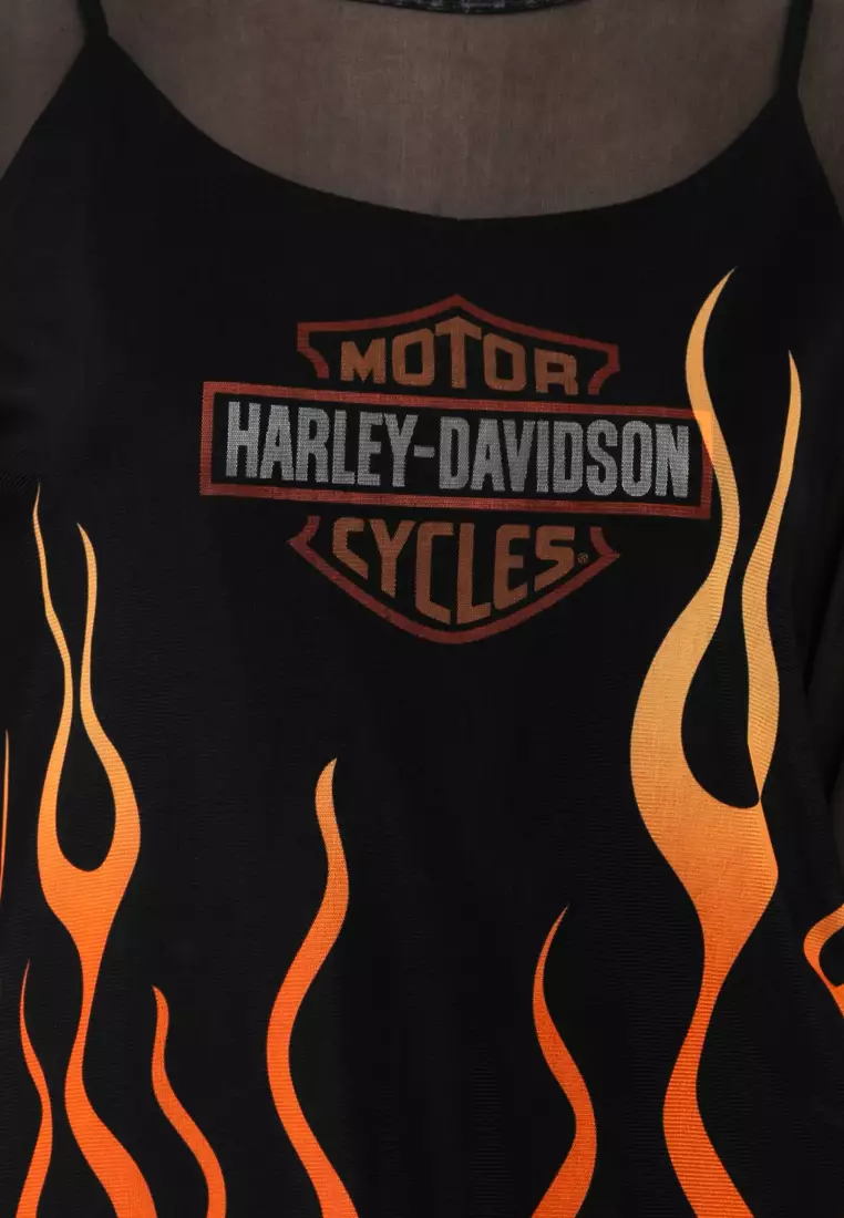 Harley-Davidson® Flames For Days Mesh Top
