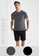 DeFacto 灰色 2-pack Short Sleeve Round Neck T-Shirt 3005EAAB8F8783GS_1