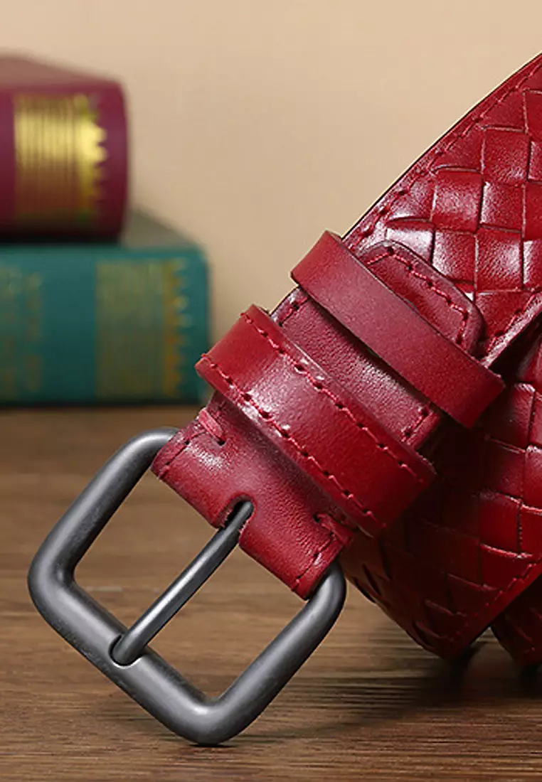 Red best sale croc belt