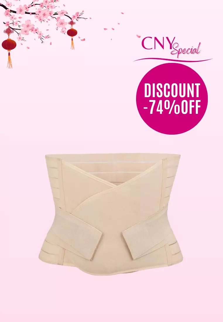 Buy Kiss & Tell Premium Saloma High-Waisted Shaping & Compression Girdle  Body Shaper Shapewear in Nude in Beige 2024 Online