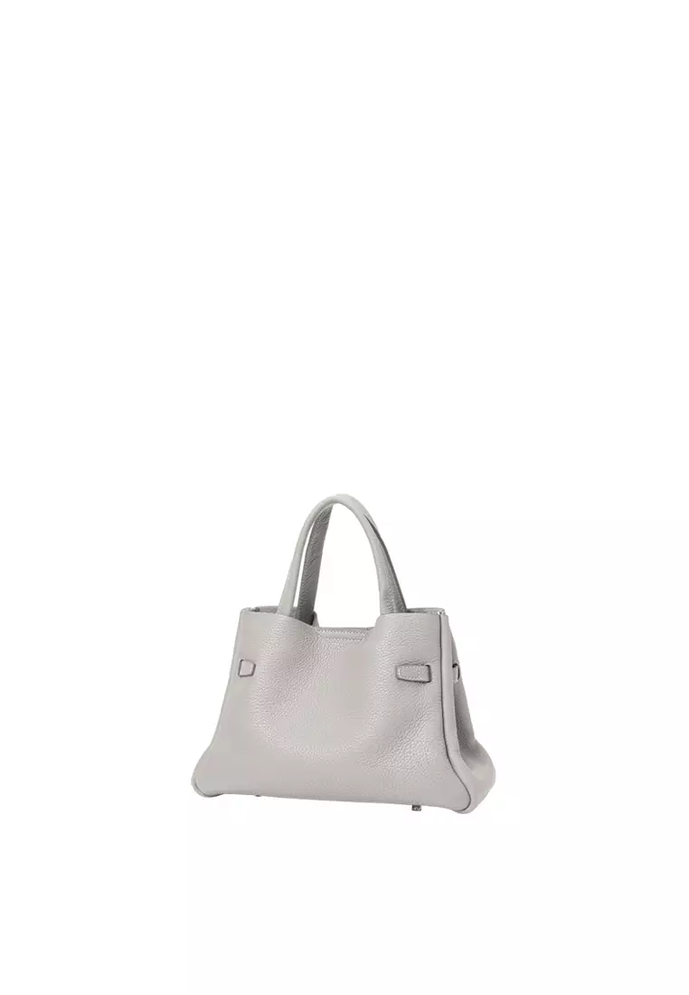 SAOIRSE Belt Soft Structural Shoulder Tote Mini - Beige