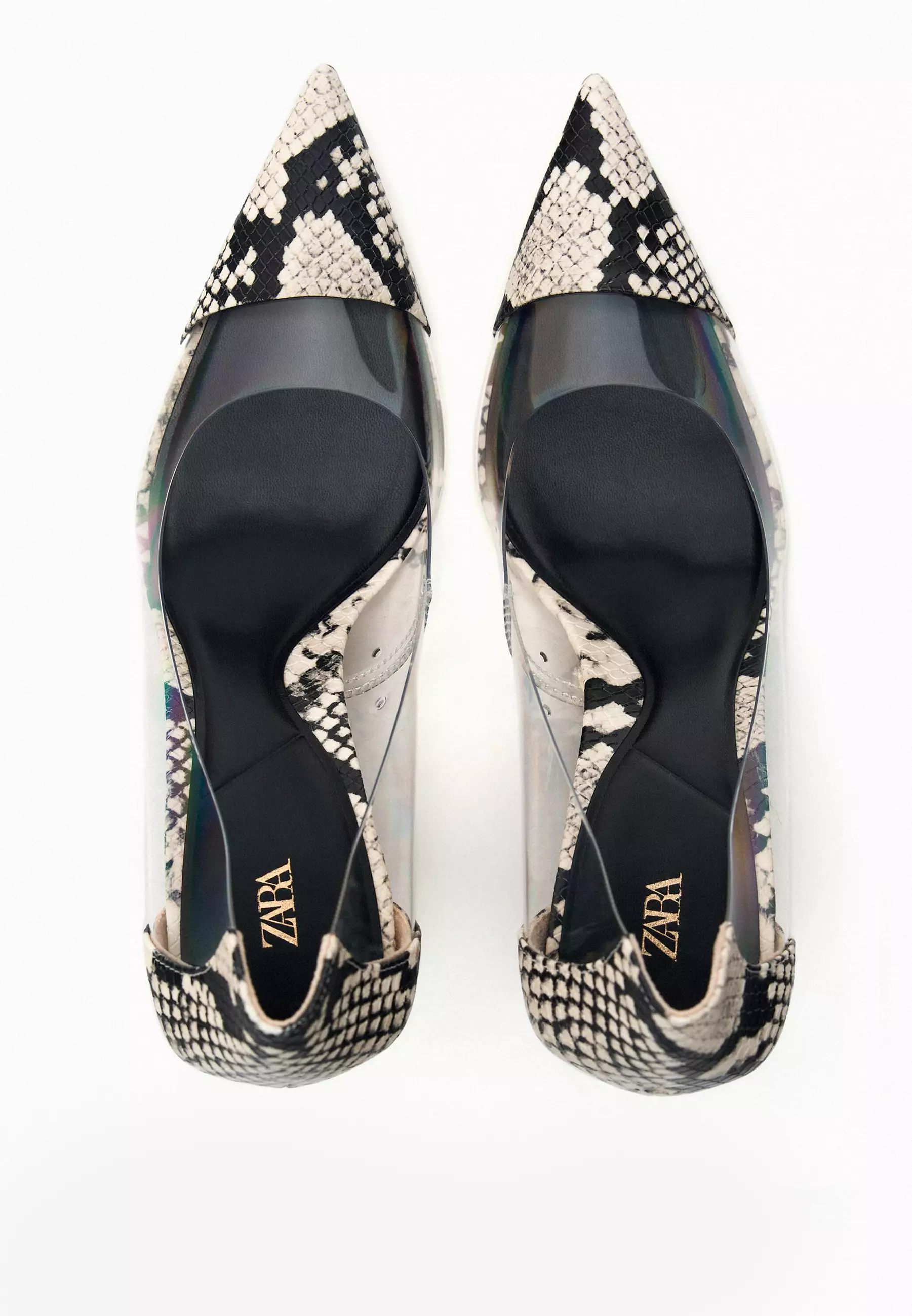 Zara snake skin heels on sale