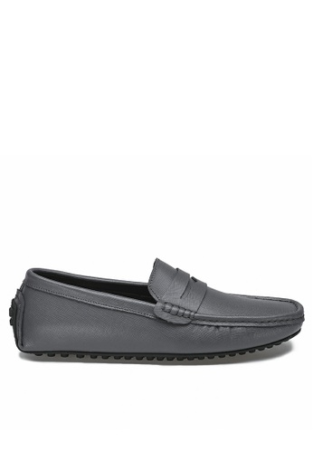 Twenty Eight Shoes grey Leather Penny Loafers & Boat Shoes YY6688 675DFSHB439C69GS_1