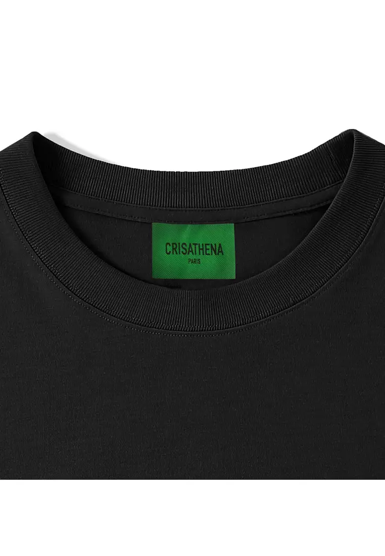 Pairs 印花T恤(黑色)