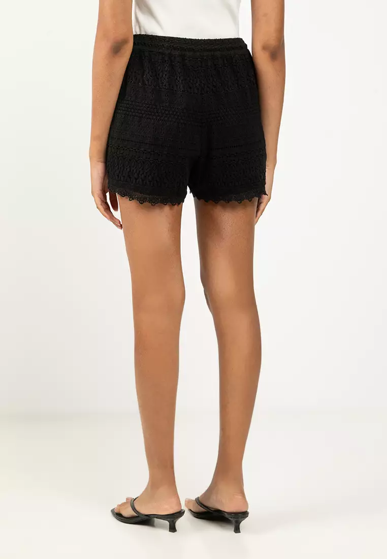 Lace Woven Shorts