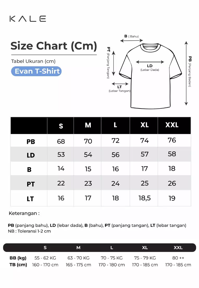 Kale Evan Navy / Cotton Cloudy / Kaos Boxy Fit / Kaos Korea / Atasan Kaos Pria / Kaos Basic Pria