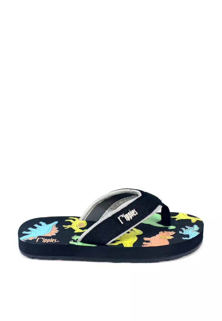 Dinosaur Little Kids Flip Flops