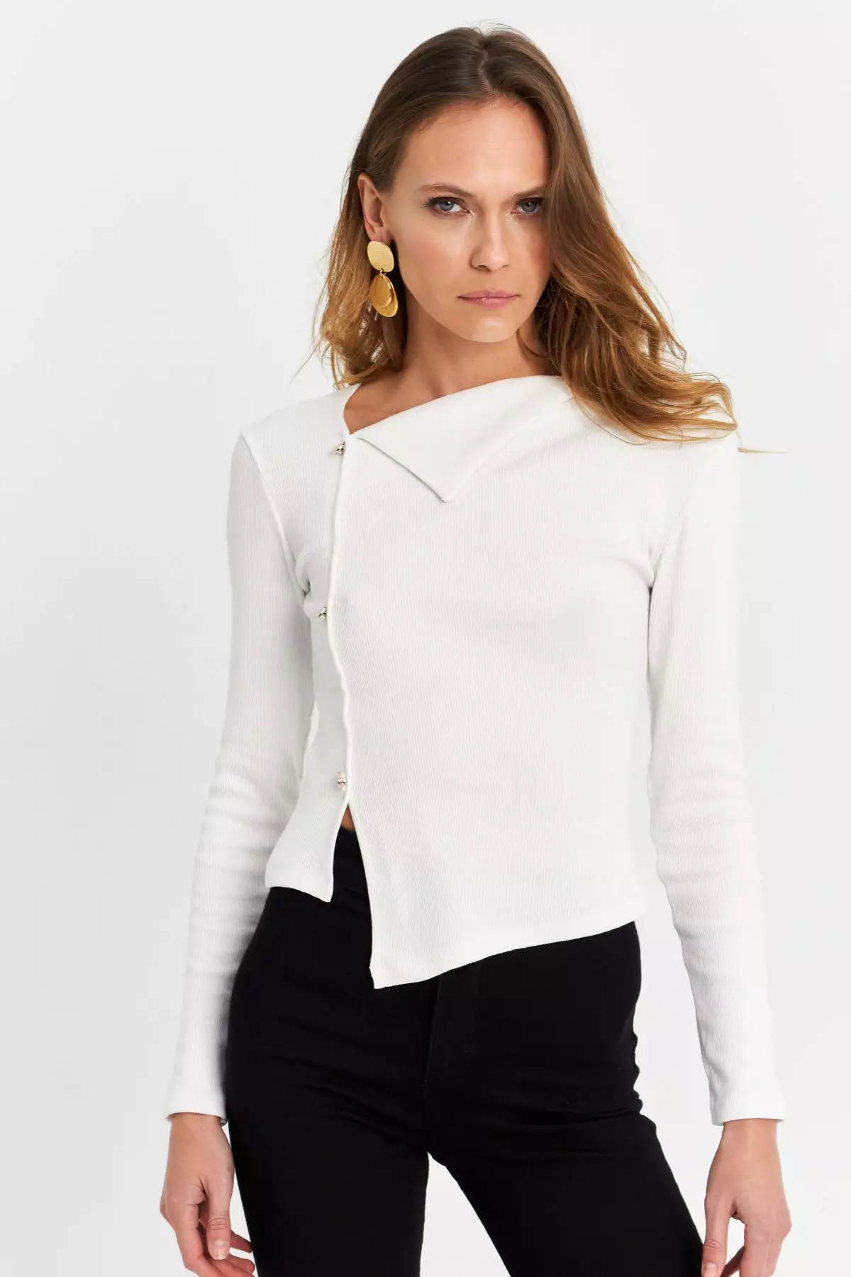 Cross Neck Blouse