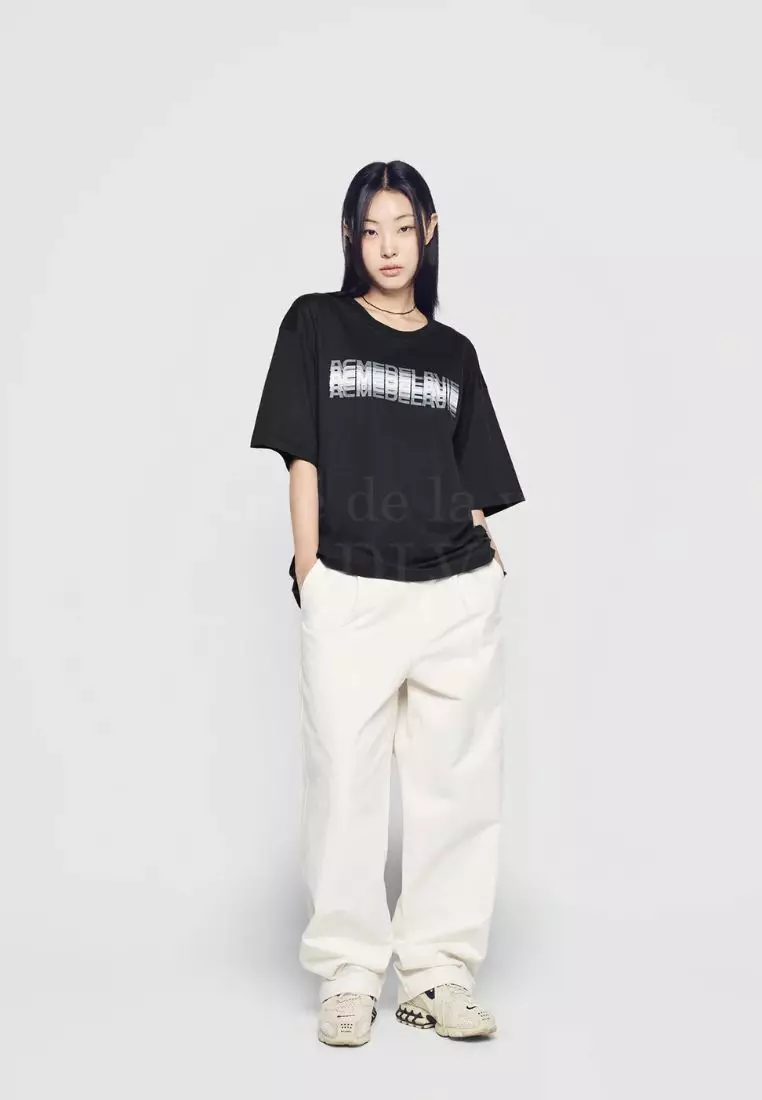Tシャツ・カットソー ACME DE LA VIE SHAKE LOGO SHORT SLEEVE T-SHIRT 24FW SHAKE LOGO SHORT SLEEVE T-SHIRT BLACK - ACMÉ DE LA VIE