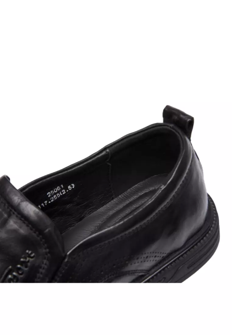 Soft-Soled Non-slip British Retro Business Formal Leather Shoes