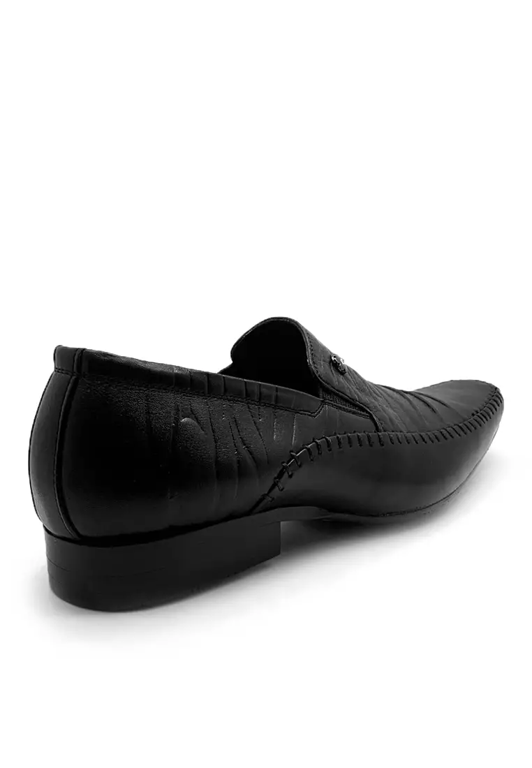 Steven Sepatu Kantor Pria Pantofel Formal Kulit Asli