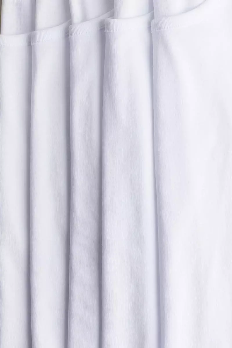 5-pack cotton vest tops