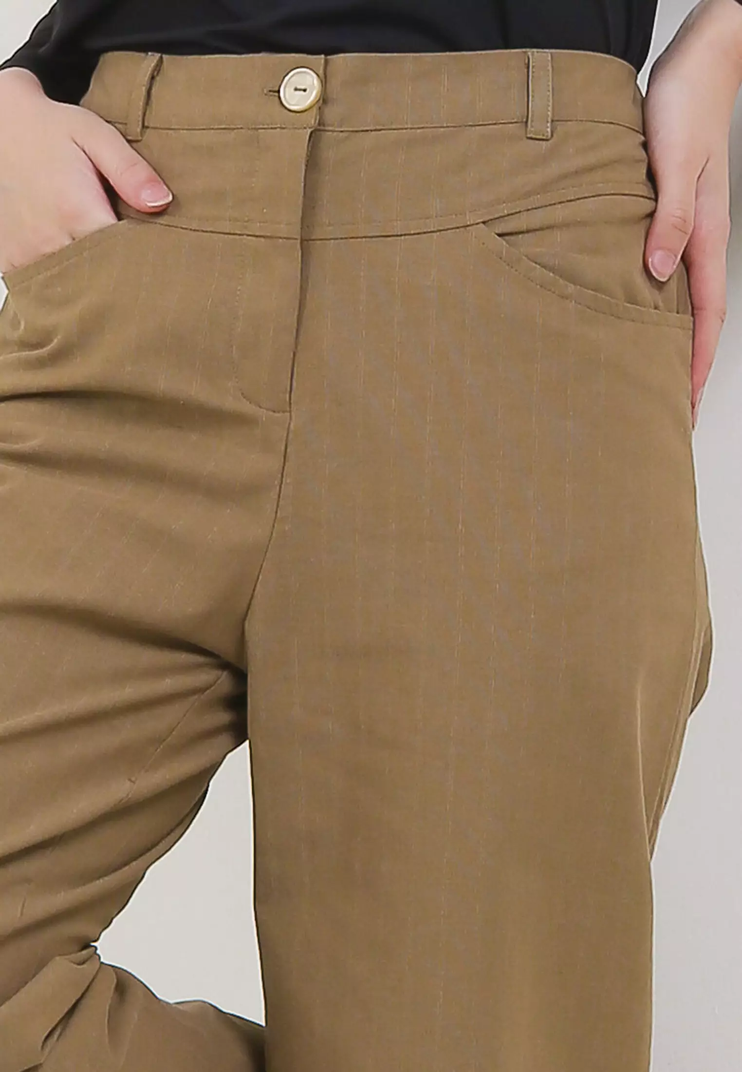 MFMW Denesha Celana Panjang Kulot Olive