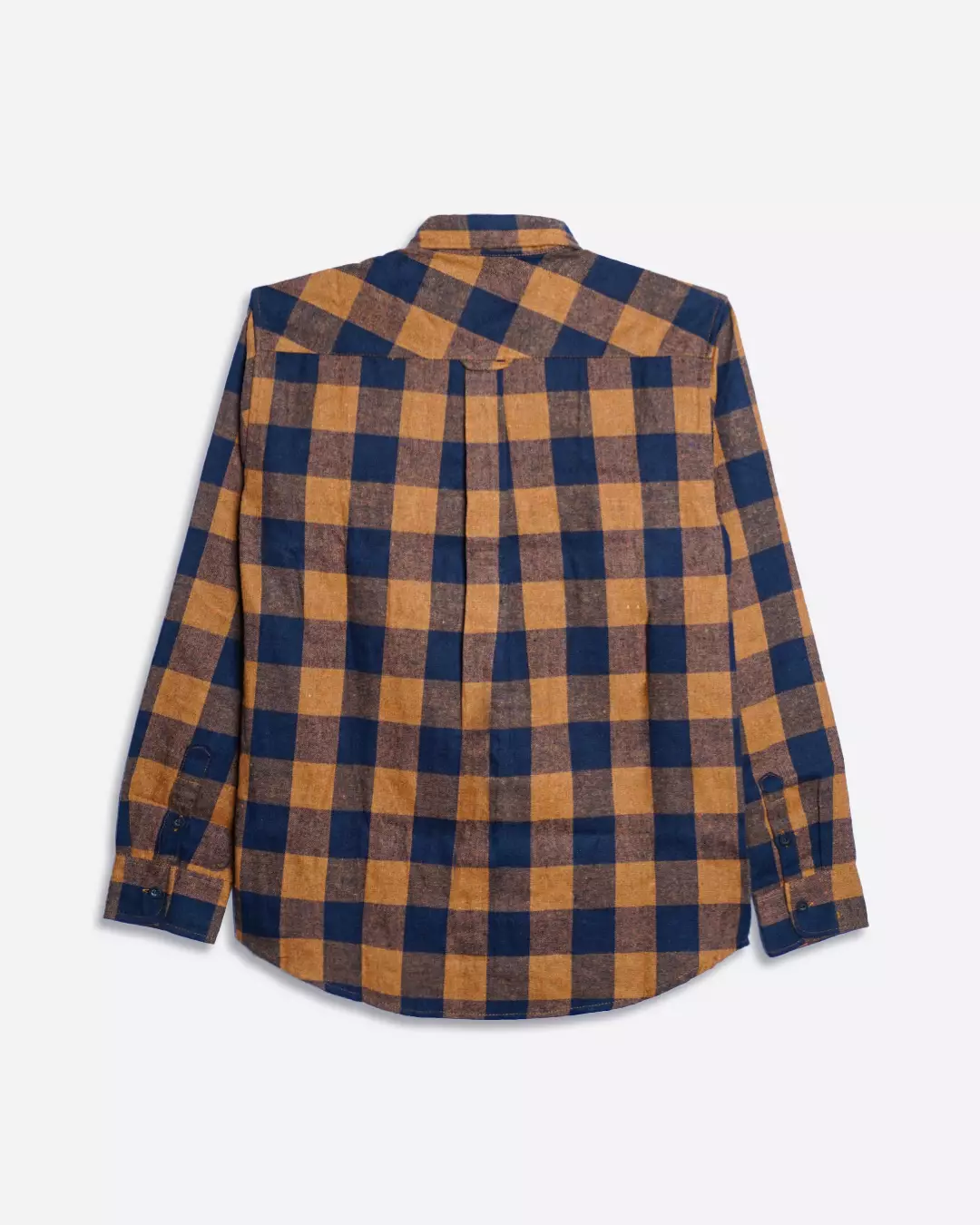 Kemeja Flanel Panjang S-Threes Unisex