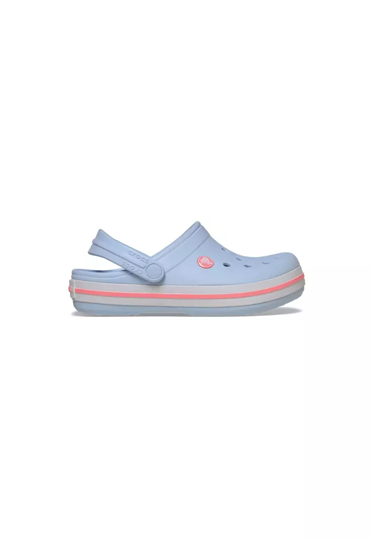 Kids' Crocband Clog in Blue Frost/Guava