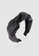 Urban Revivo black Faux Leather Knotted Headband EA46FACE540519GS_4