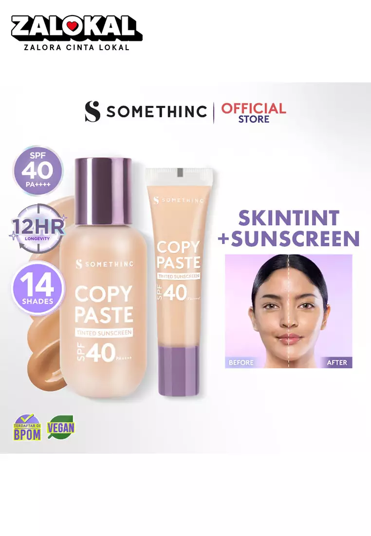 SOMETHINC Copy Paste Tinted Sunscreen SPF 40 PA++++ - N02.5 Linen