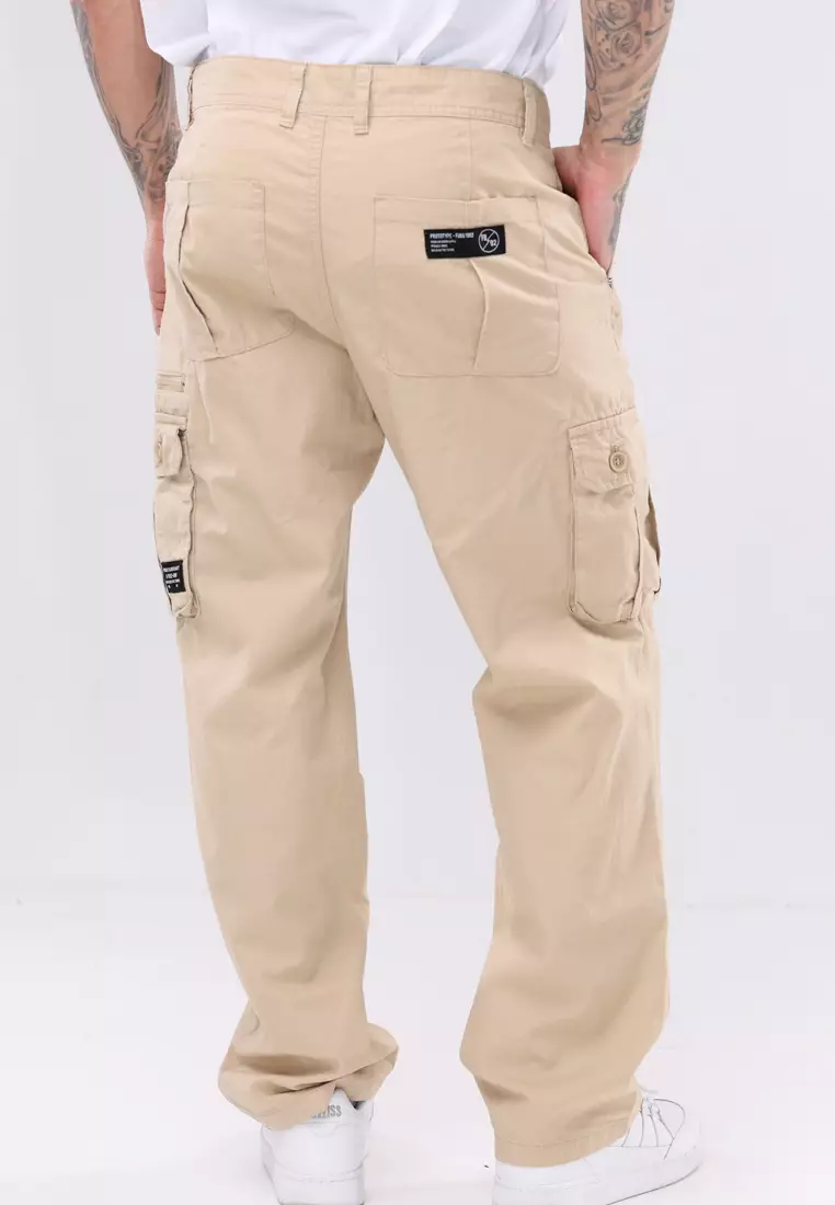 Twill Cargo Pants