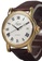 Ibarra Watches black and gold Mariano 38mm Gold Automatic Dress Watch 247CFAC57DAE44GS_2
