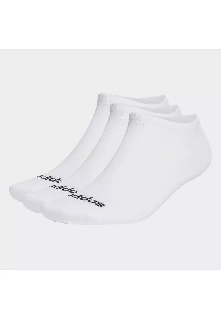 thin linear low-cut socks 3 pairs