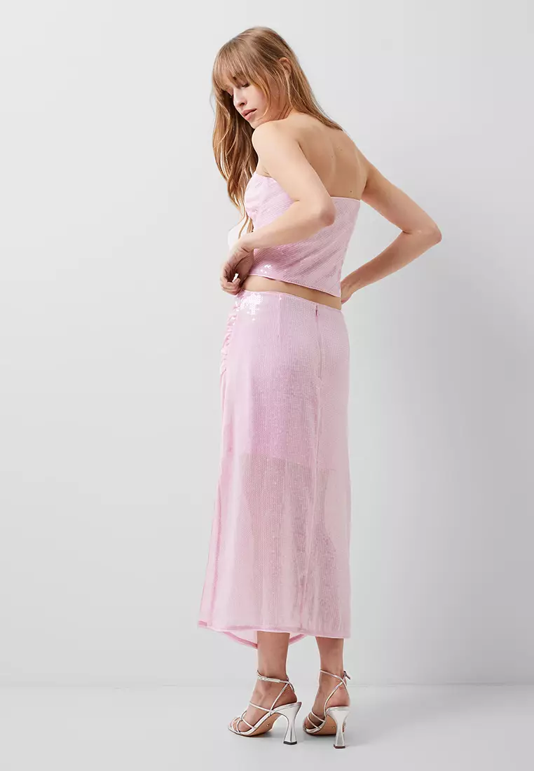 ANISHA OMBRE SEQUIN TOP