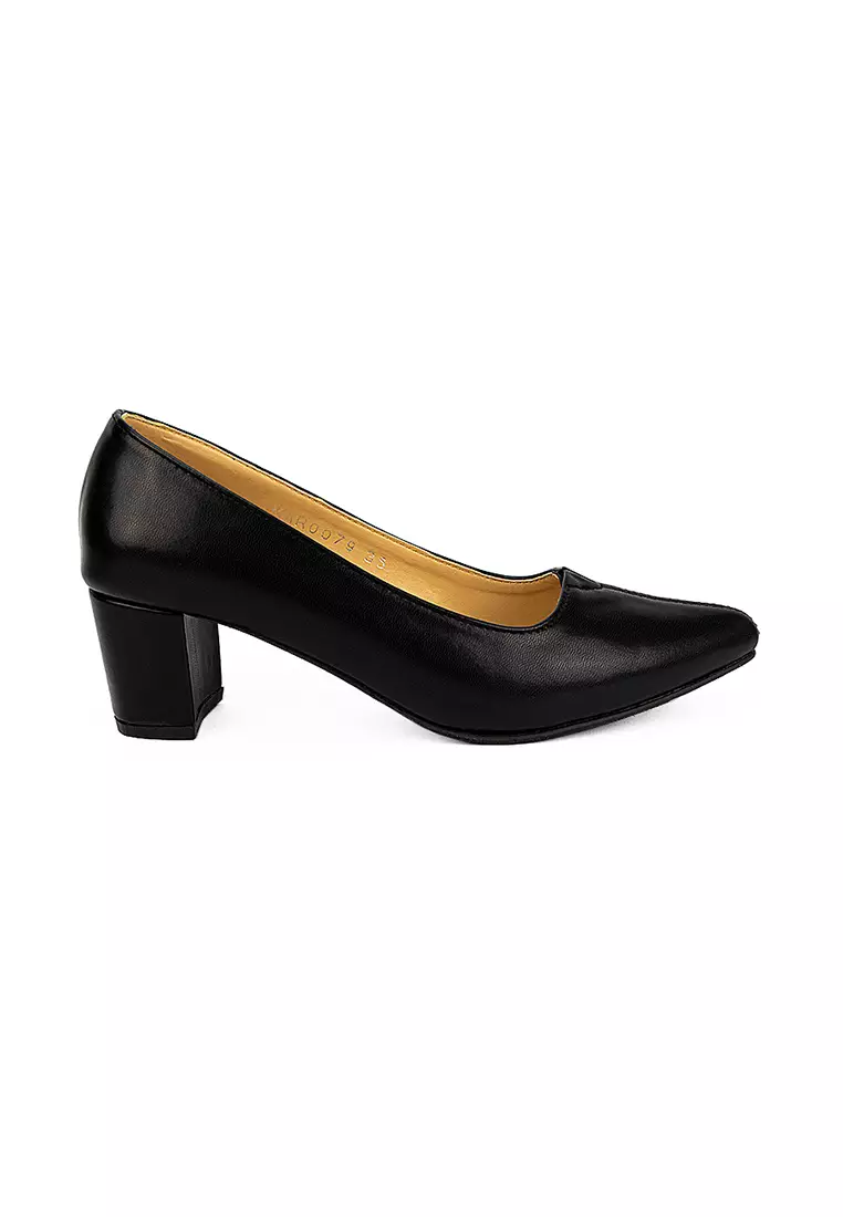 Discount on Cardam's Lifestyle  shoes - SKU: Eclc Mar 00079 Black Pumps