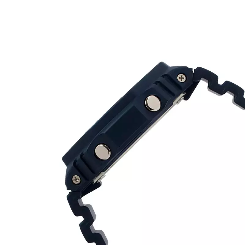 Jam Tangan Pria Casio G-Shock GA-2100-1A2DR CasiOak Neon Accent Series Men Digital Analog Dial Black Resin Band