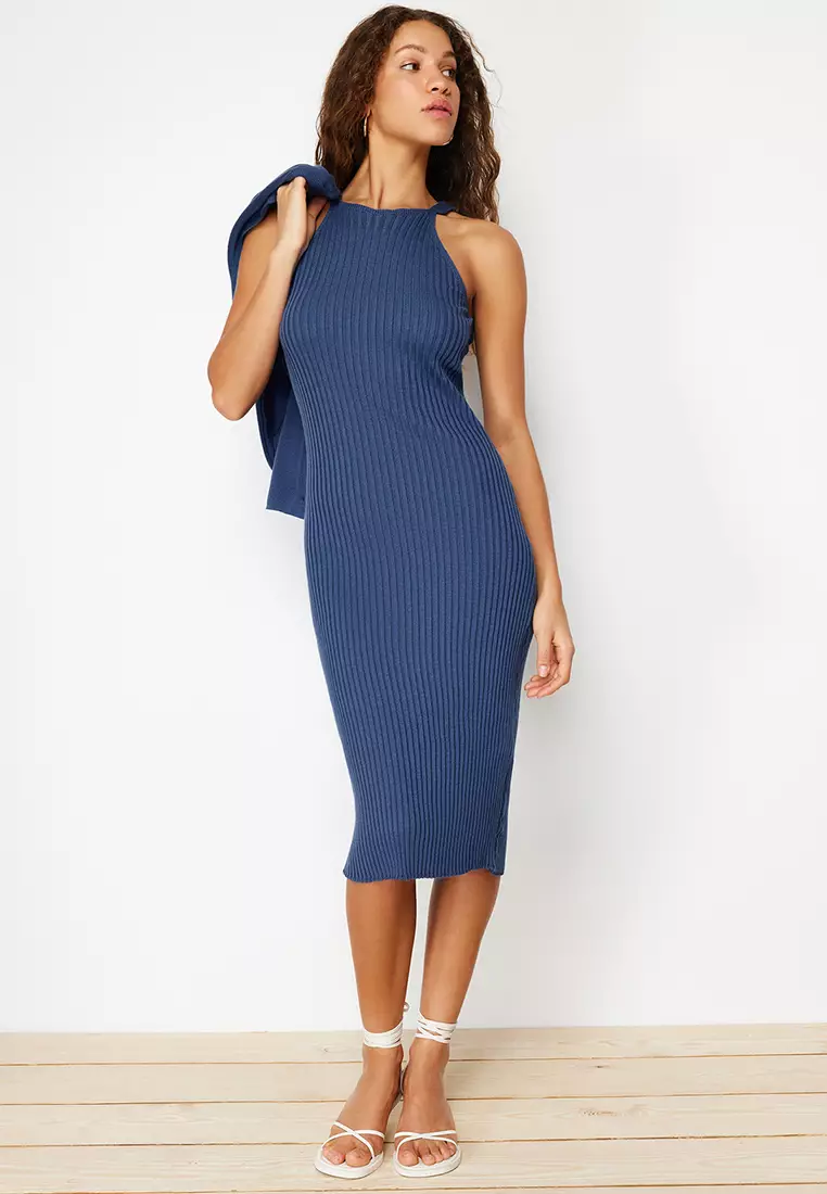Knit Midi Dress
