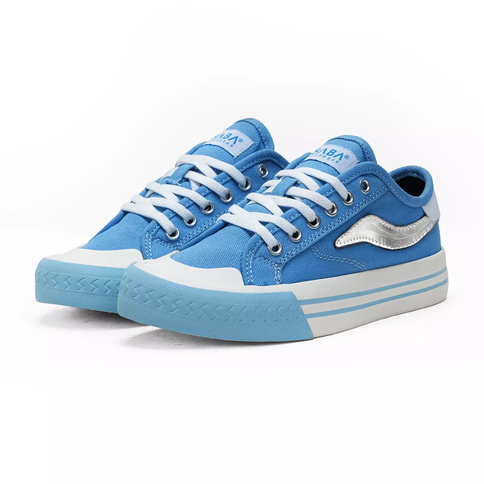 SABA Veron Low Pro Ice Blue - Sepatu Sneakers Casual Pria Wanita