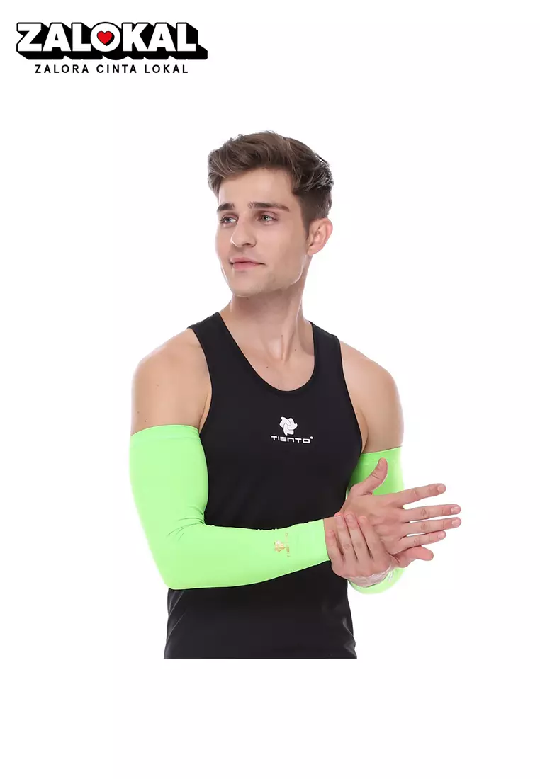 Jual Tiento Manset Tangan / Hand Sleeve/ Arm Sleeve Green Stabilo Men