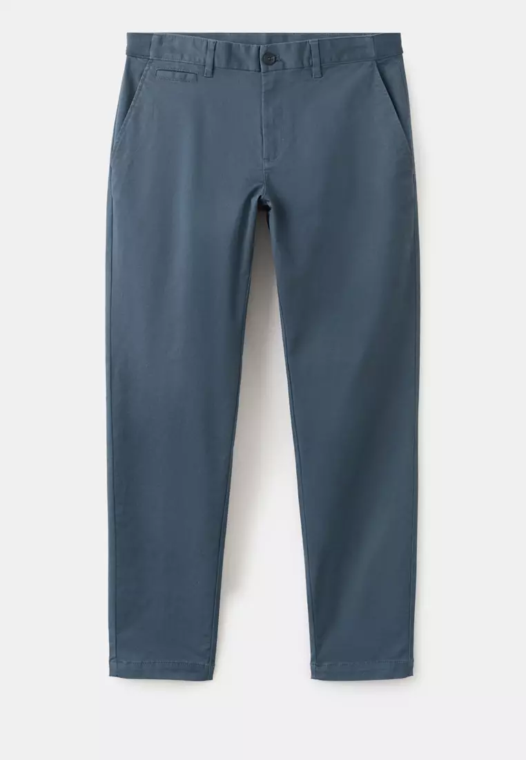 Pantalon Cropped Tapered Chino Pants
