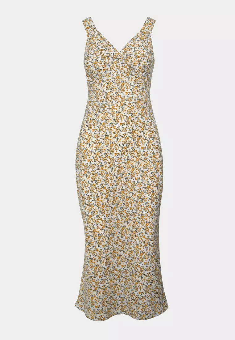 Roxanne Floral V-Neck Dress