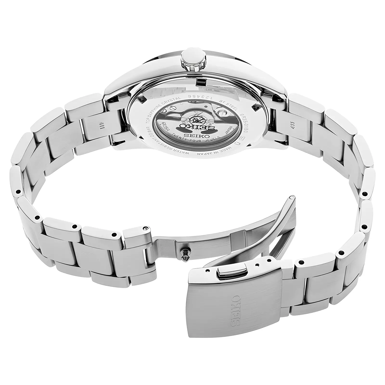 Seiko Prospex Land Baby Alpinist SPB155J1 - Jam Tangan Automatic Pria - Green Dial - Silver Stainless Steel