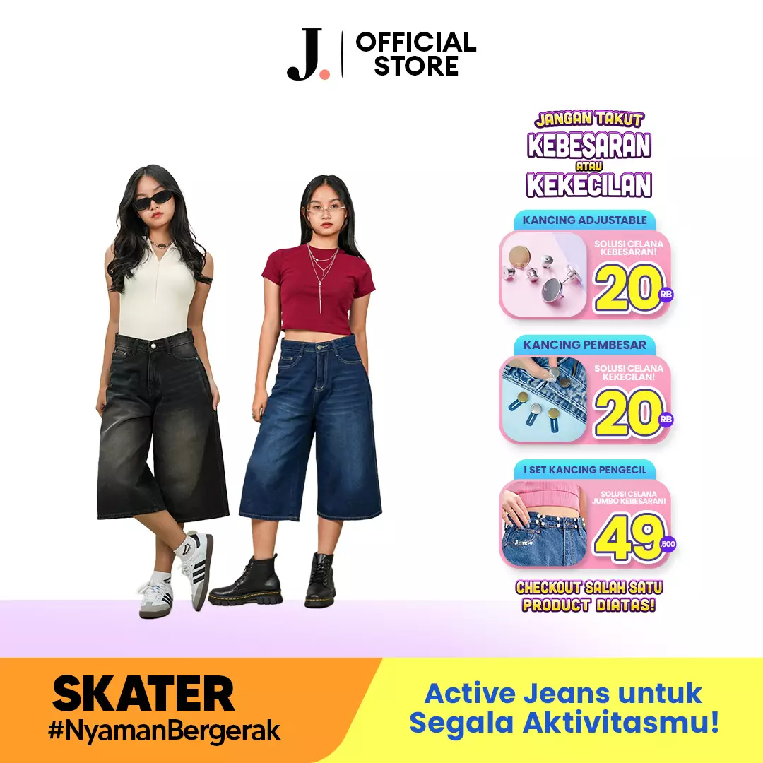 Jorts Baggy Short Jeans 303 SKATER