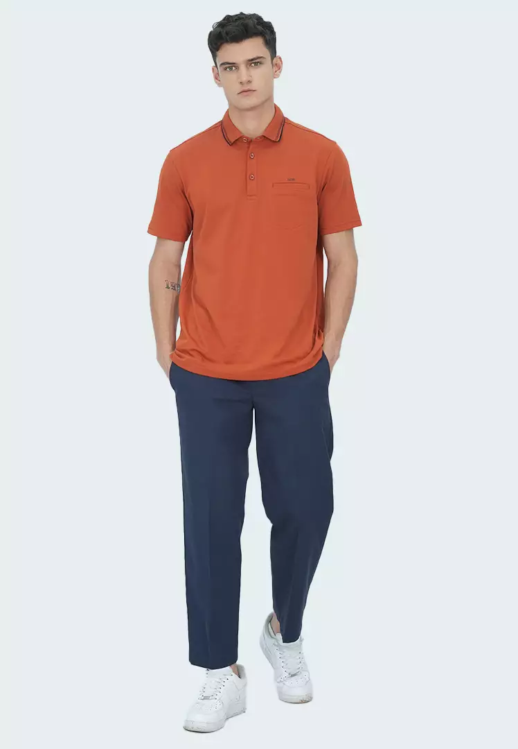 LGS - Celana Kulot Katun - Baggy Pants - Karet Pinggang - Regular Fit - Cream - CKP.578.001.001.C