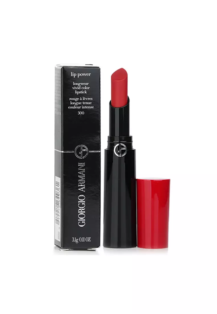 Buy Giorgio Armani GIORGIO ARMANI Lip Power Longwear Vivid Color