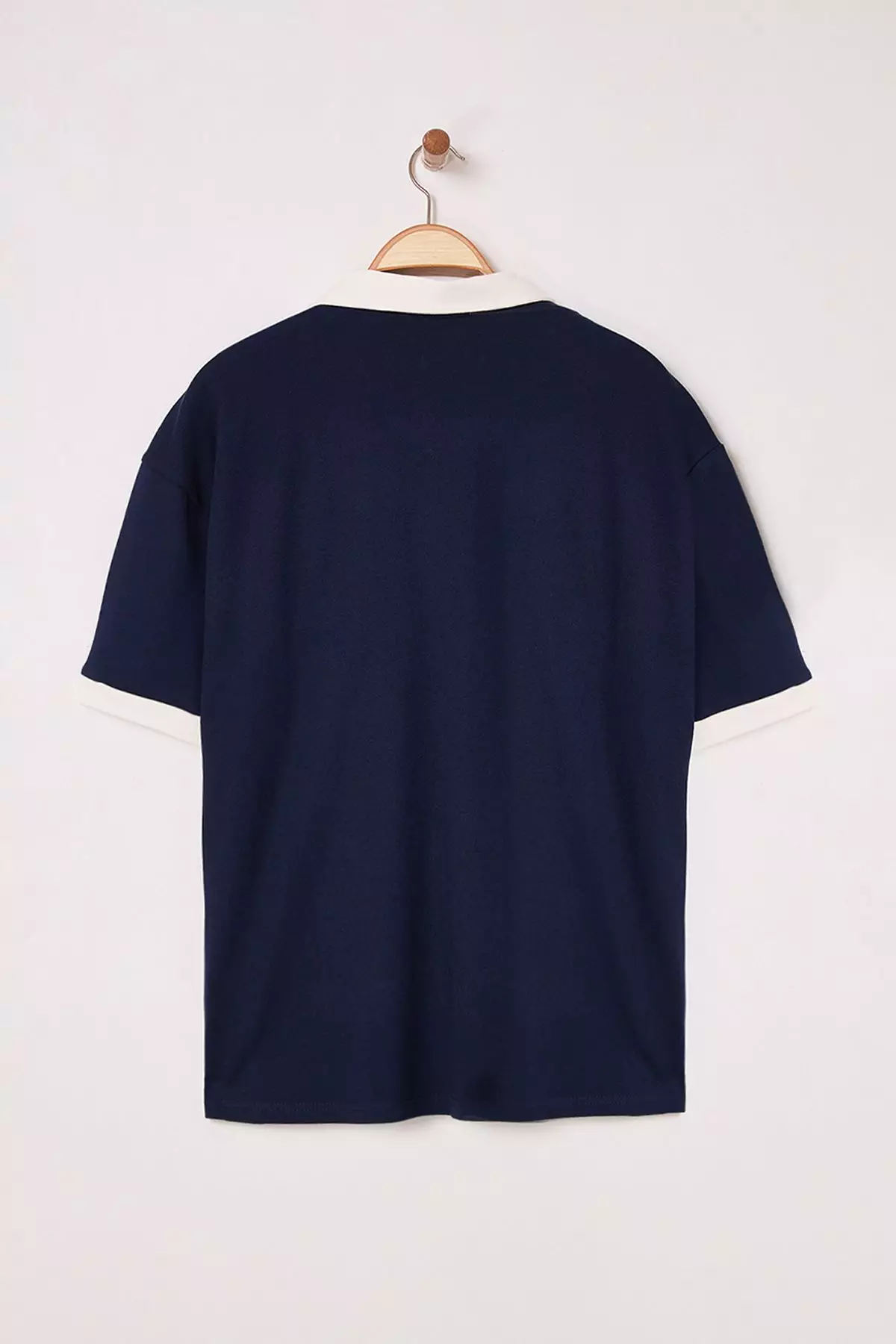 Embroidered Detail Polo Shirt