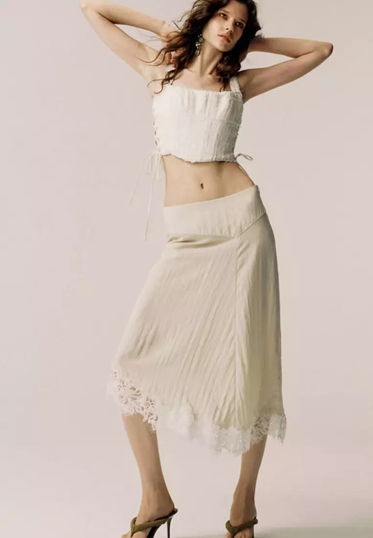 Jacquard Corset Top