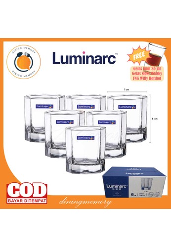 Luminarc Luminarc Gelas Minum Octime Tumbler Lowball 200ml - 6 Pcs/Set 14EC0HLC2E31D4GS_1