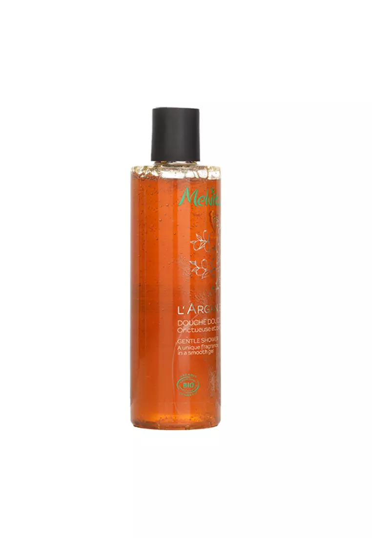 MELVITA - L'Argan Bio Gentle Shower - A Unique Fragrance In A Smooth Gel 250ml/8.4oz.
